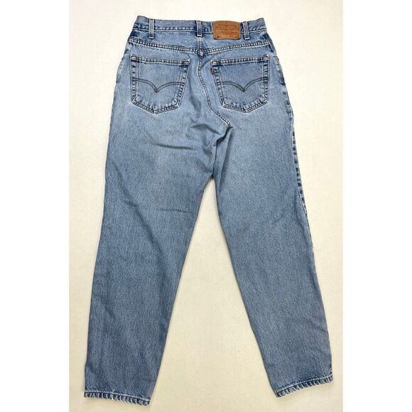 VINTAGE Levi's 560 Tapered Leg Denim Jeans Men Size 31 X 31 Blue Tag Sz 32 x 32 - Picture 5 of 10
